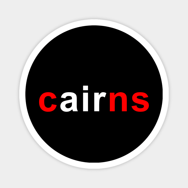 Cairns Airport Code, CNS Airport Magnet by Fly Buy Wear